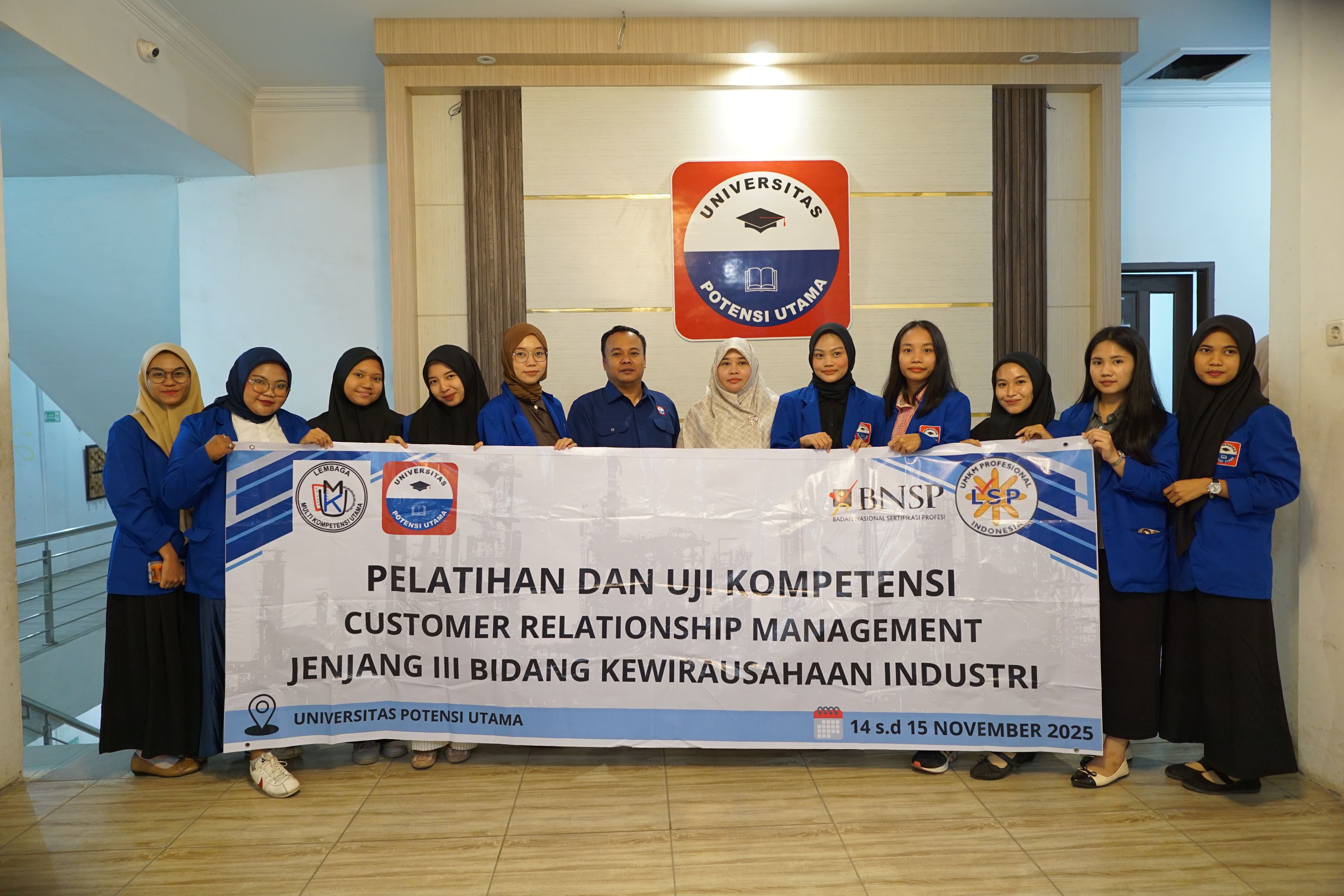 FEB UPU Selenggarakan Uji Kompetensi 14–15 November 2025, 260 Mahasiswa Ikuti Skema CRM dan Kewirausahaan