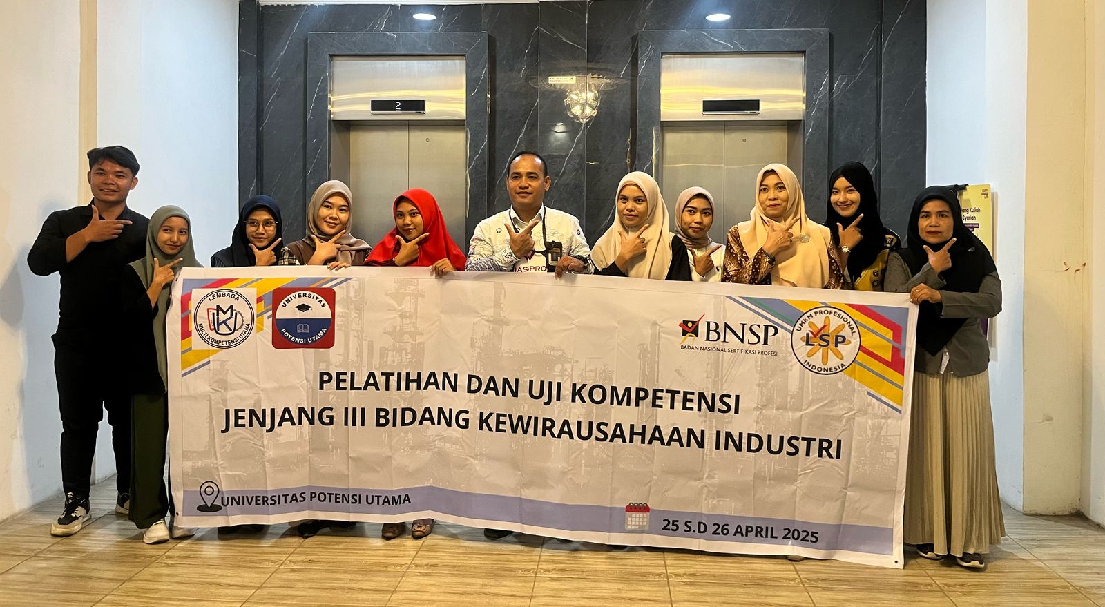 PELATIHAN DAN UJI KOMPETENSI JENJANG III BIDANG KEWIRAUSAHAAN INDUSTRI