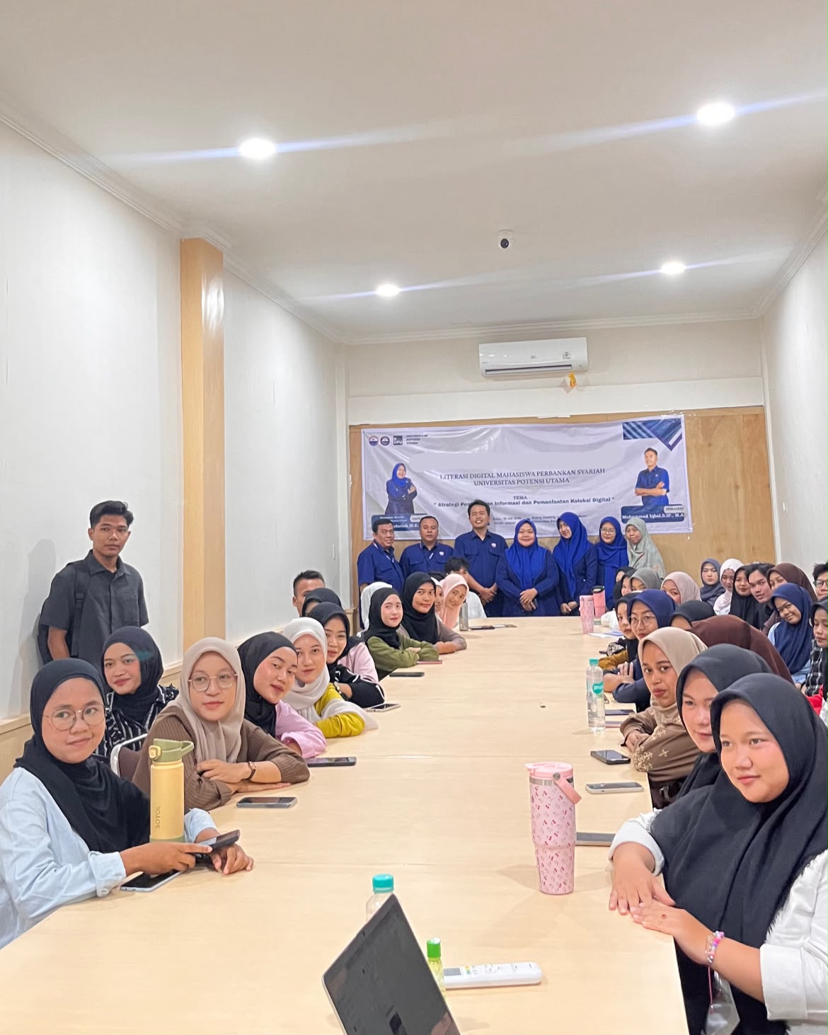 Universitas Potensi Utama Gelar Workshop Literasi Digital Library untuk Mahasiswa Perbankan Syariah
